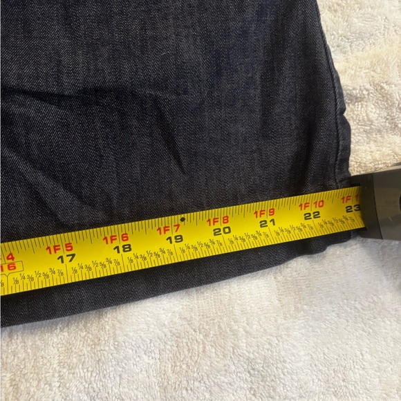 HELLY HANSEN SIZE LARGE DENIM MINI SKIRT - Picture 4 of 10